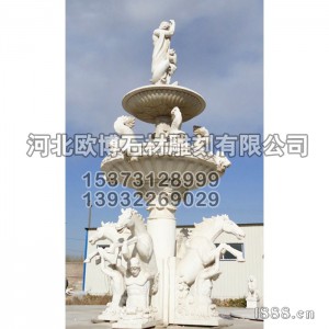 曲陽石雕 噴泉雕刻