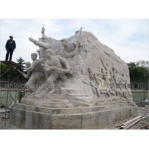 張家口察哈爾革命紀(jì)念館雕塑工程-新蕾雕塑